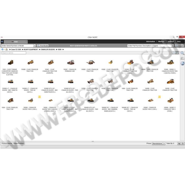 Case Construction CE Europe EPC spare parts catalog 2014