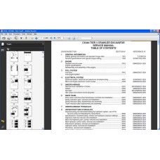 Case Crawler Excavator CX460 Tier 3 service manual