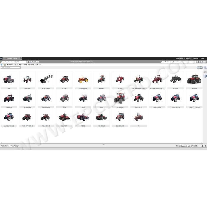 Case IH AG Agriculture North America EPC parts catalog 2019