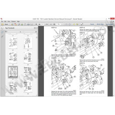 Case Backhoe Loader 580 590 595 695 L / N / T / SN / ST / SR service manual