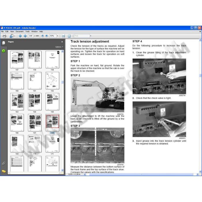 Case Construction CE service & repair manuals