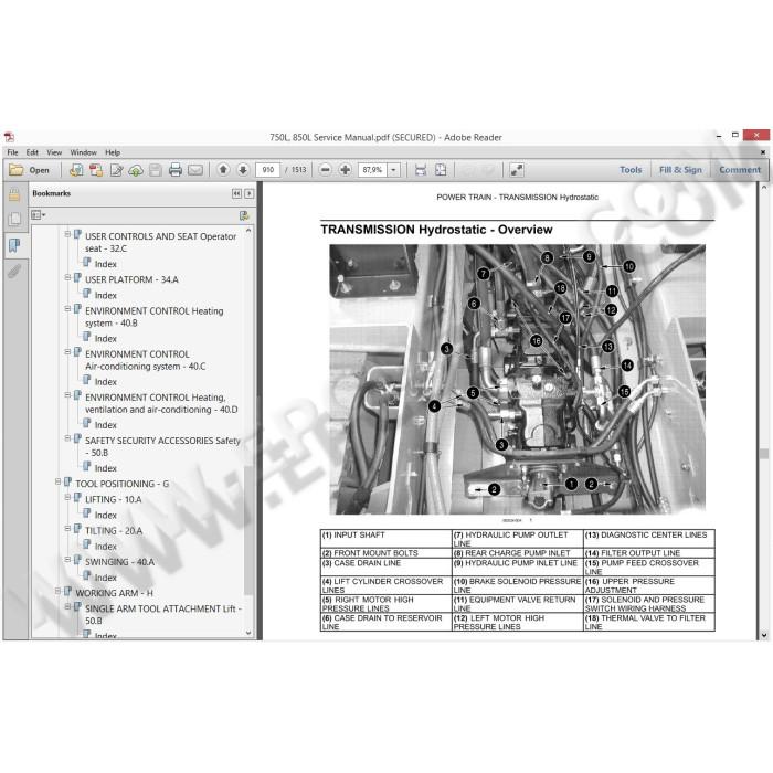 Case Dozer 650K 750K 850K Tier 2 / 750L 850L Tier 3 service manual