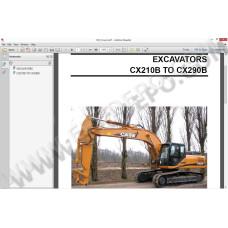 Case CX Crawler Excavators service & repair manuals