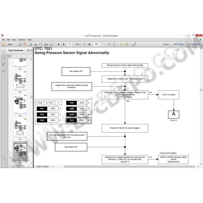 Case CX Crawler Excavators service & repair manuals