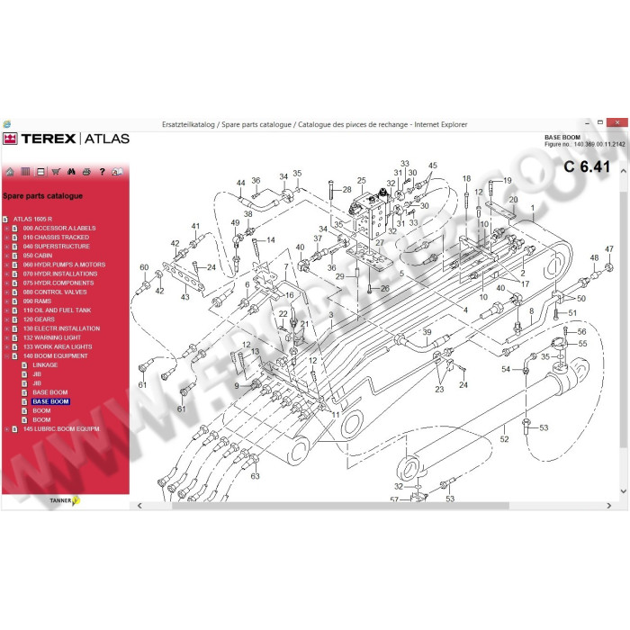 ATLAS TEREX EPC SPARE PARTS CATALOG