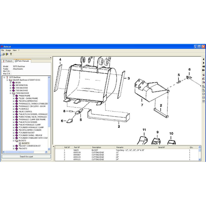 BOBCAT EPC SPARE PARTS CATALOG 2004