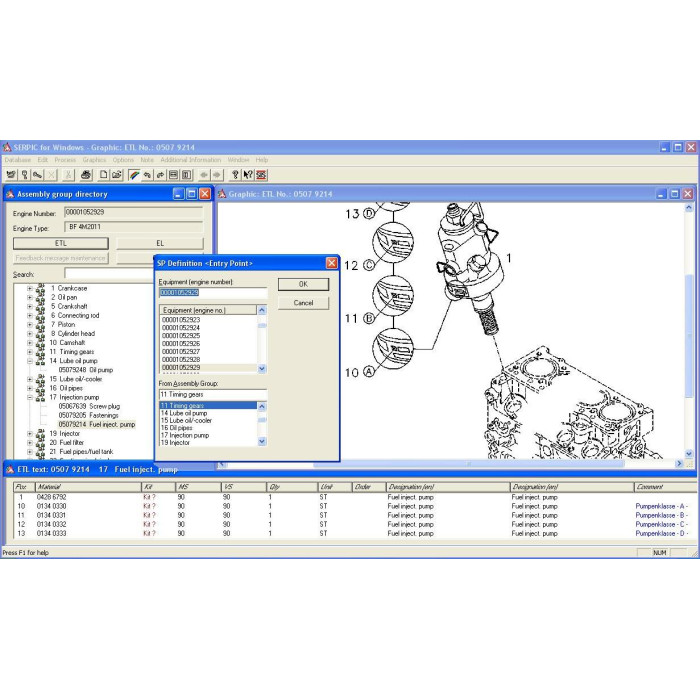 DEUTZ SERPIC 2012 EPC SPARE PARTS CATALOG