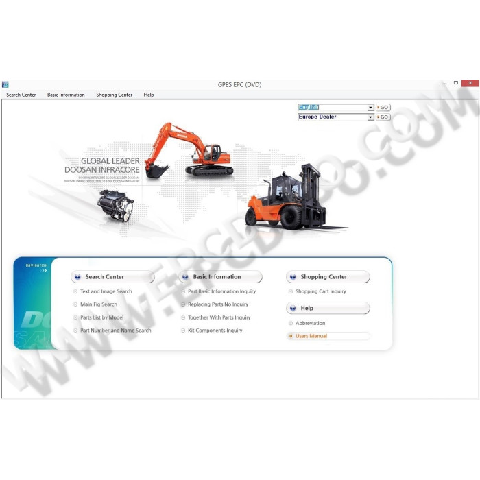 DOOSAN GPES EPC 2014 PARTS CATALOG