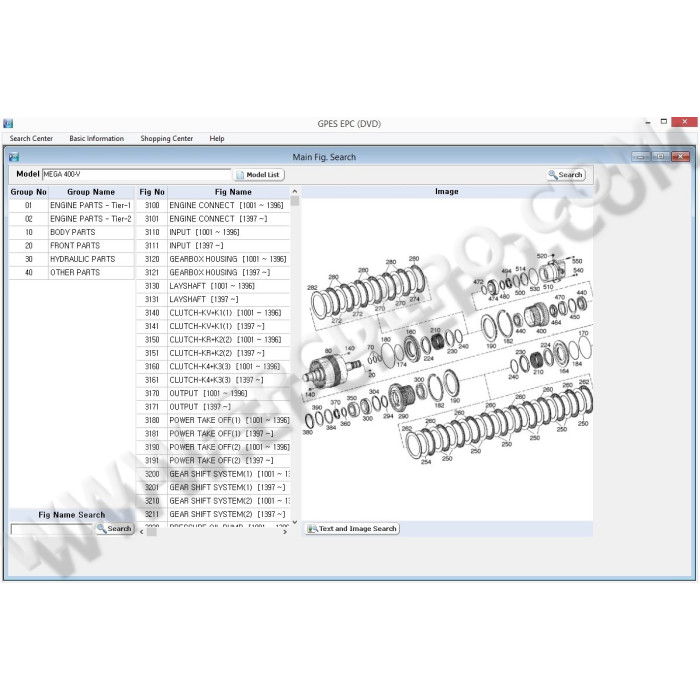 DOOSAN GPES EPC 2014 PARTS CATALOG