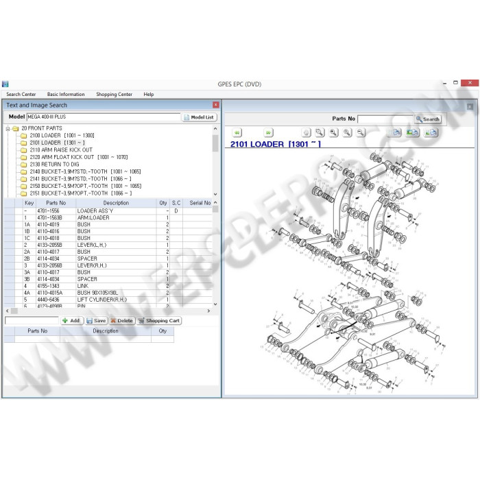 DOOSAN GPES EPC 2014 PARTS CATALOG