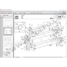 Genie / Terex Telehandler & Forklift EPC spare parts catalog