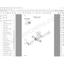 Hitachi Wheel Loader ZW220 parts manual