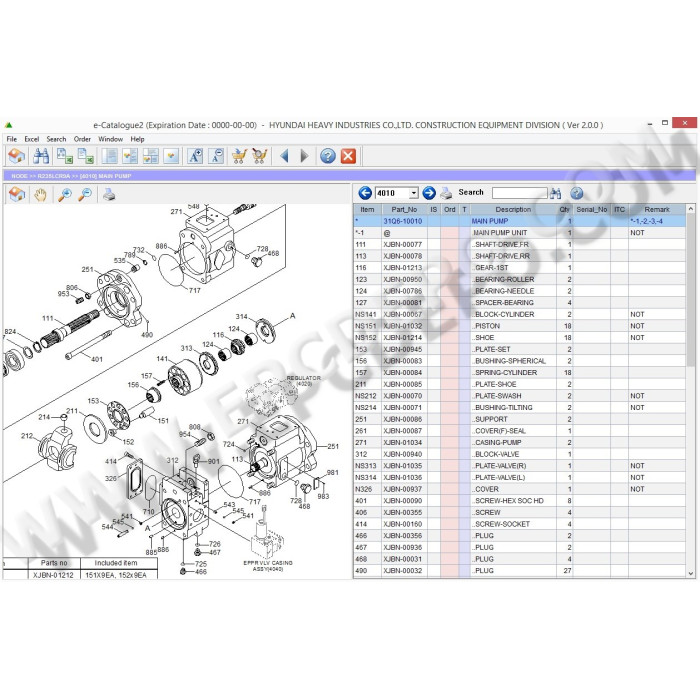 HYUNDAI ROBEX CONSTRUCTION EPC 2013