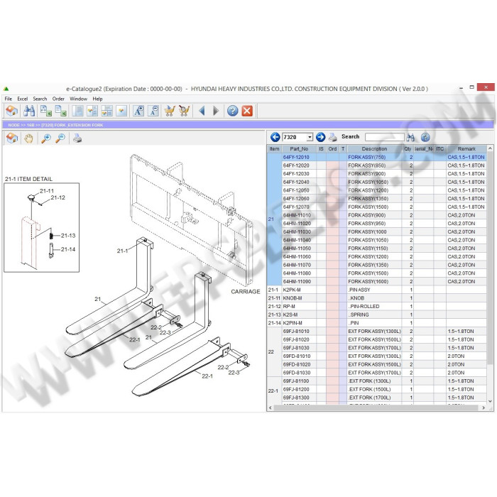 HYUNDAI ROBEX CONSTRUCTION EPC 2013