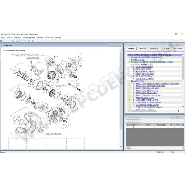 KAWASAKI CONSTRUCTION EPC 2010 PARTS CATALOG