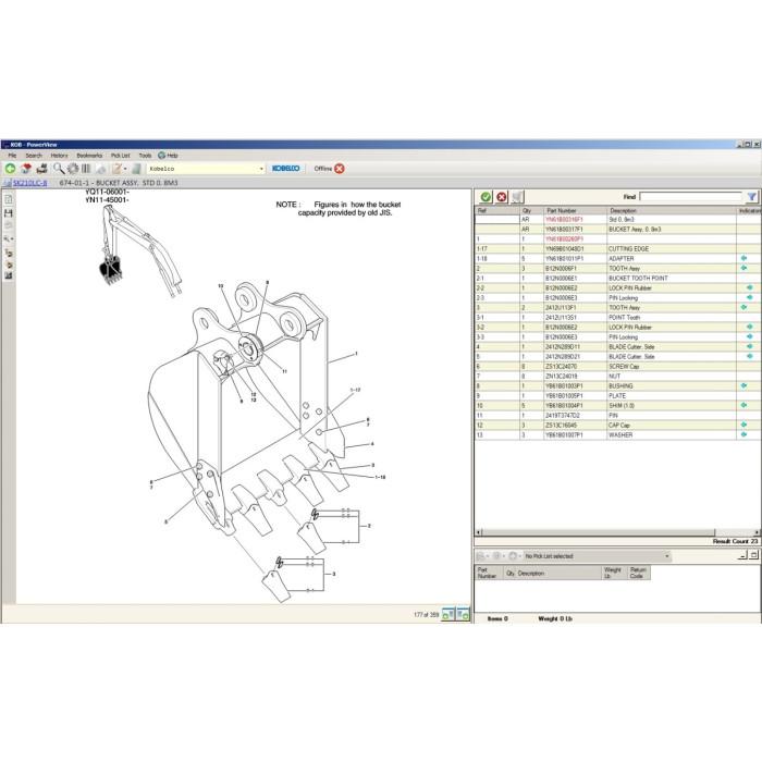 KOBELCO EPC SPARE PARTS CATALOG 2012