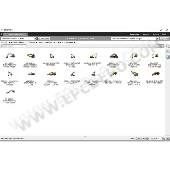 KOBELCO EPC SPARE PARTS CATALOG 2015
