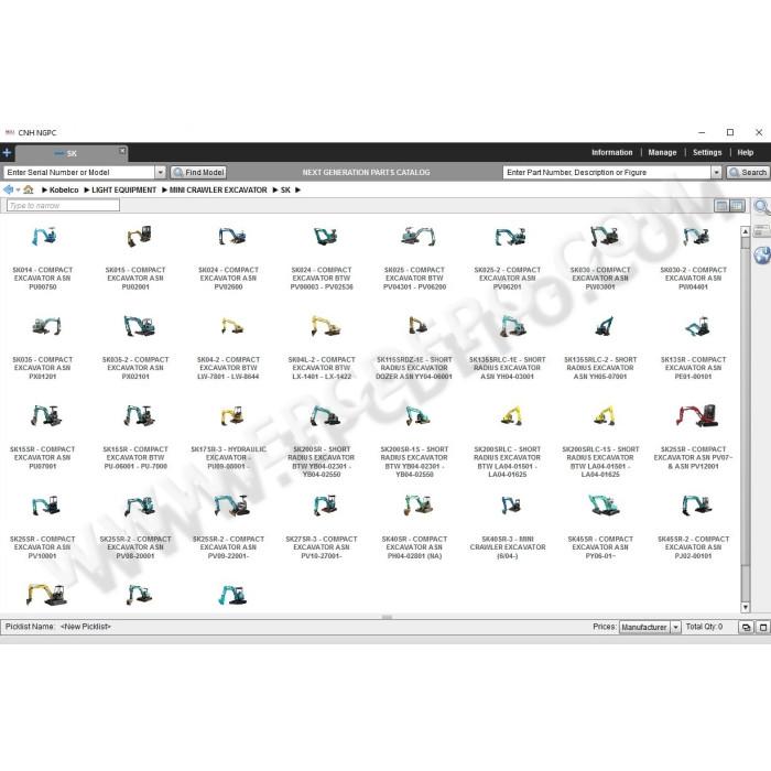 KOBELCO EPC SPARE PARTS CATALOG 2015
