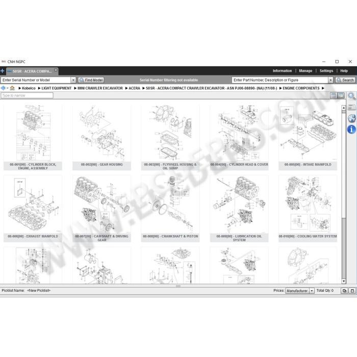KOBELCO EPC SPARE PARTS CATALOG 2015