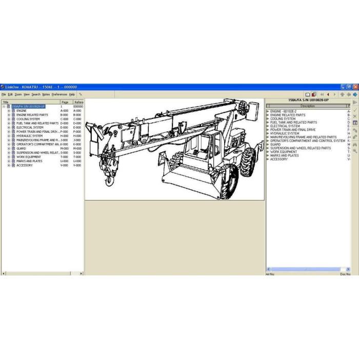 KOMATSU DRESSTA-GALION EPC 2021 PARTS CATALOG