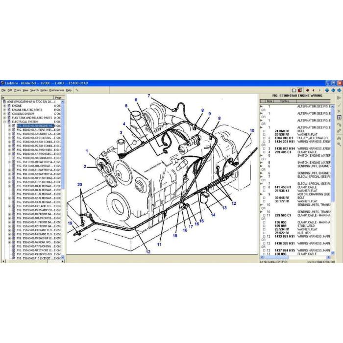 KOMATSU DRESSTA-GALION EPC 2021 PARTS CATALOG