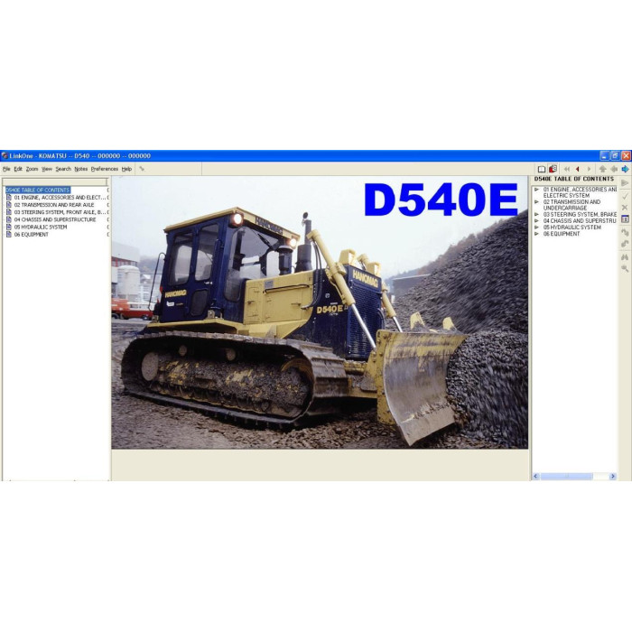 Komatsu Germany EPC spare parts catalog 2013