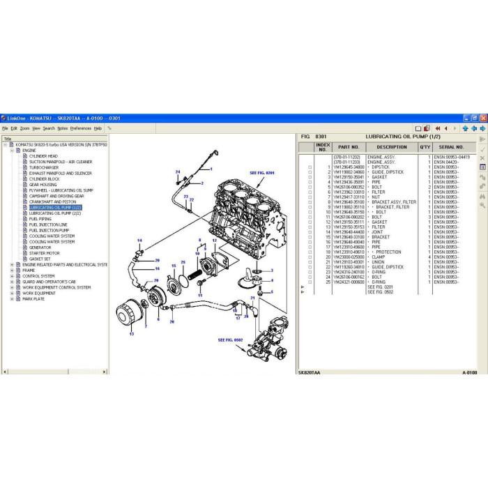 Komatsu Italy EPC spare parts catalog 2016