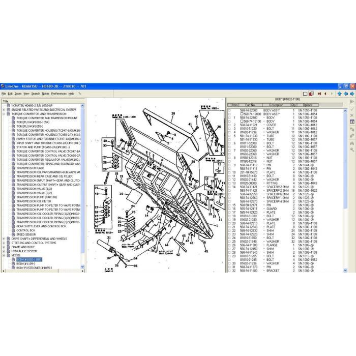 KOMATSU JAPAN CONSTRUCTION EPC 2021 PARTS CATALOG