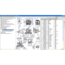 KOMATSU JAPAN EXCAVATOR EPC 2021 PARTS CATALOG