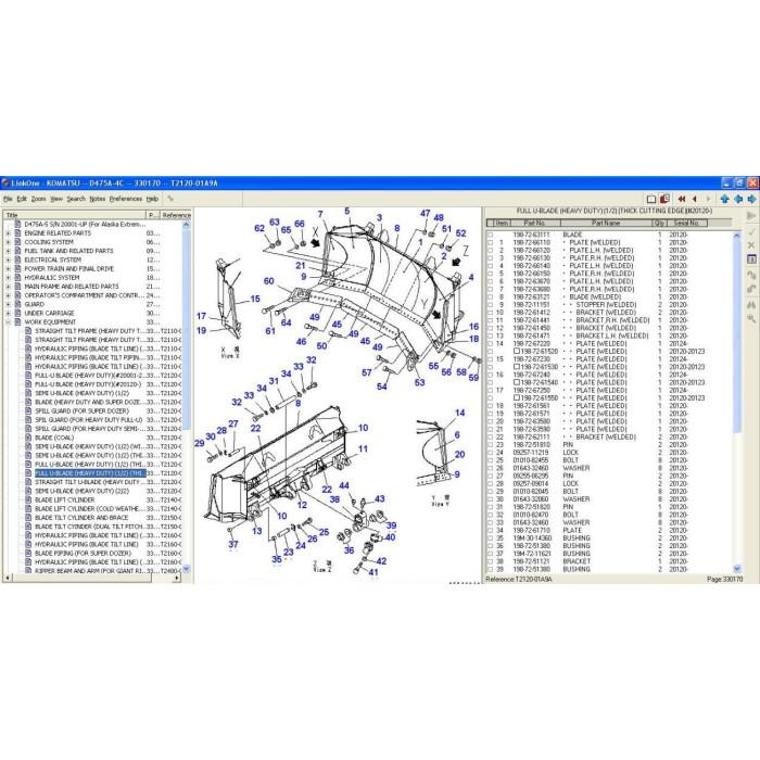 KOMATSU MINING EPC 2021 SPARE PARTS CATALOG