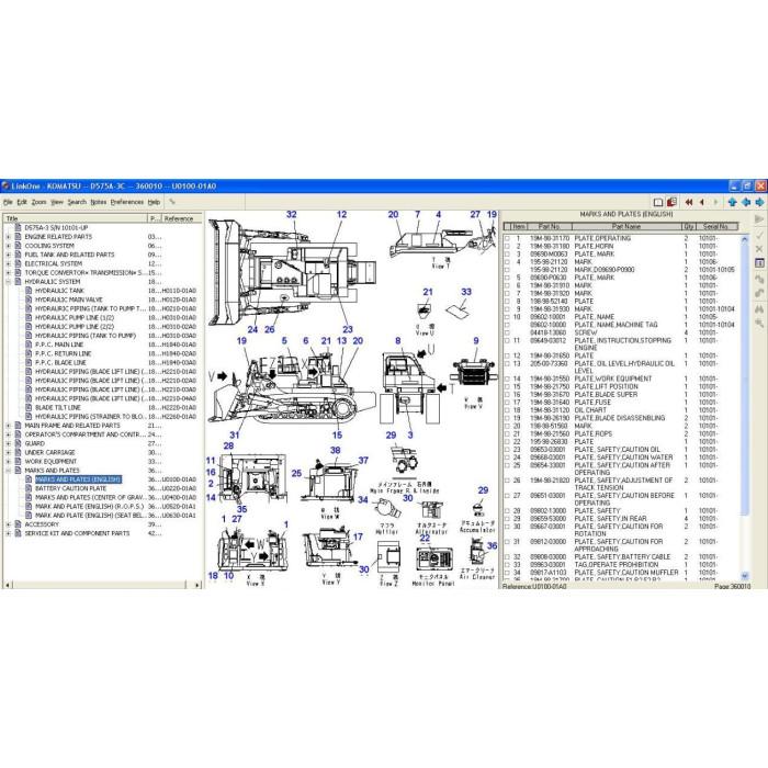 KOMATSU MINING EPC 2021 SPARE PARTS CATALOG