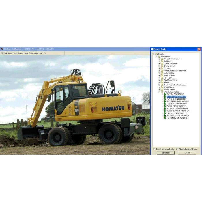 KOMATSU CONSTRUCTION EPC 2021 PARTS CATALOG