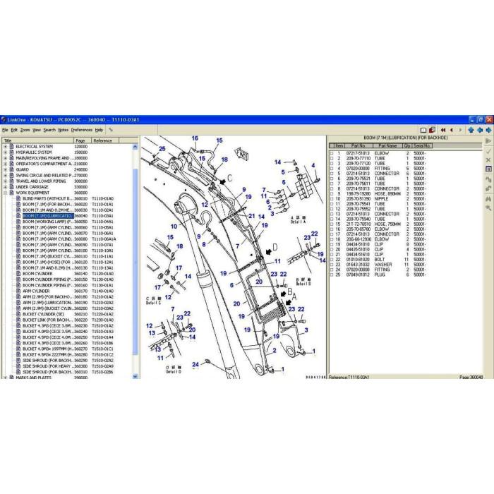 KOMATSU CONSTRUCTION EPC 2021 PARTS CATALOG