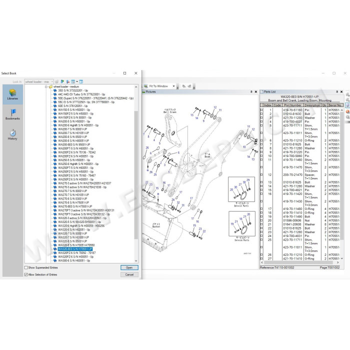 Komatsu Germany EPC spare parts catalog 2021