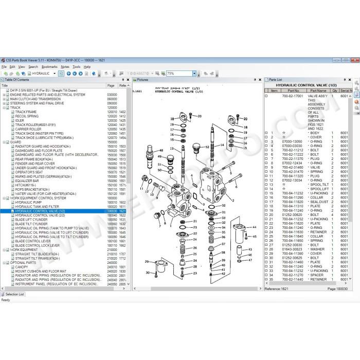 Komatsu Japan Bulldozer EPC parts catalog 2021