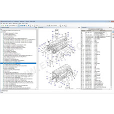 Komatsu Japan Diesel generator engine EPC parts catalog 2021