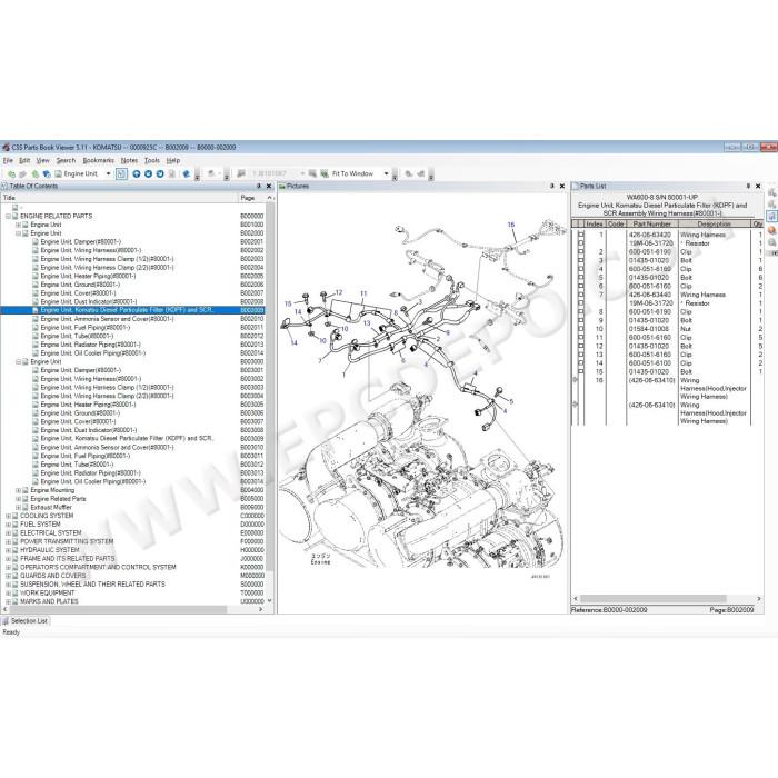 Komatsu Japan Wheel Loader EPC parts catalog 2021