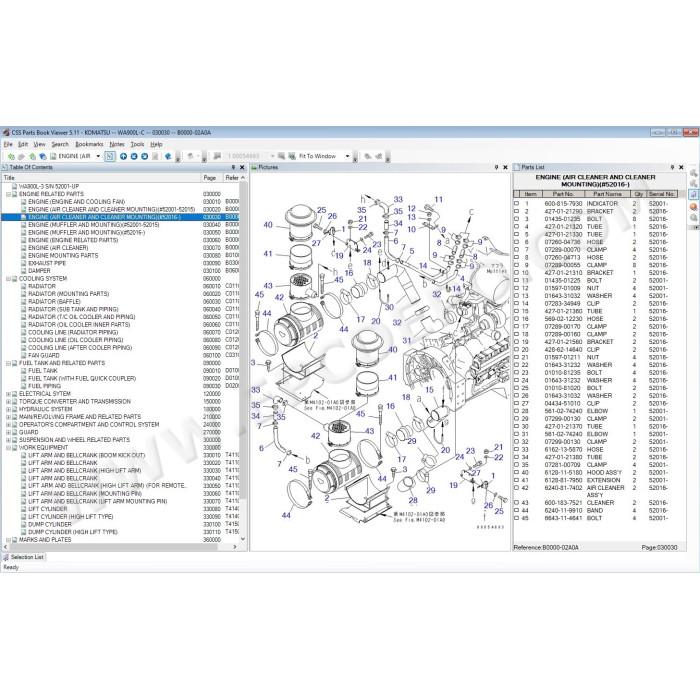 Komatsu Japan Wheel Loader EPC parts catalog 2021