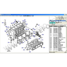Kubota Construction EPC spare parts catalog 2009