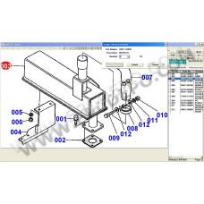 Kubota Construction EPC spare parts catalog 2009