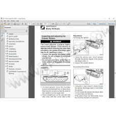 Takeuchi Dump Carrier TCR50 parts + service manual