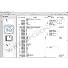 Takeuchi Excavator EPC spare parts catalog