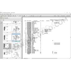 Takeuchi Track / Crawler Loader EPC spare parts catalog