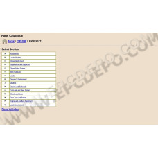 Terex / Fermec Backhoe Loader 820 860 880 970 980 epc spare parts catalog