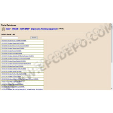 Terex / Fermec Backhoe Loader 820 860 880 970 980 epc spare parts catalog