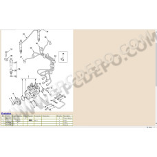 Terex / Fermec Backhoe Loader TX760B TX860B TX870B TX970B epc parts catalog