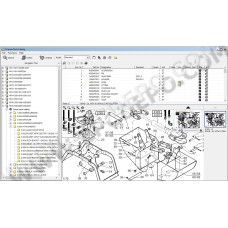 Terex Excavator HR11 HR12 HR13 HR14 HR16 HR18 parts catalog