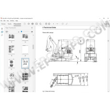 Terex Excavator HR11 HR12 HR13 HR14 HR16 HR18 parts catalog