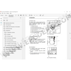 Terex Excavator HR20 HR22 HR31 HR32 HR42 parts catalog