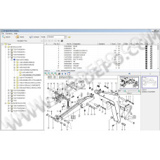 Terex Excavator TC15, TC16, TC20, TC25, TC29, TC35, TC37, TC48, TC50, TC60, TC75, TC125 EPC spare parts catalog
